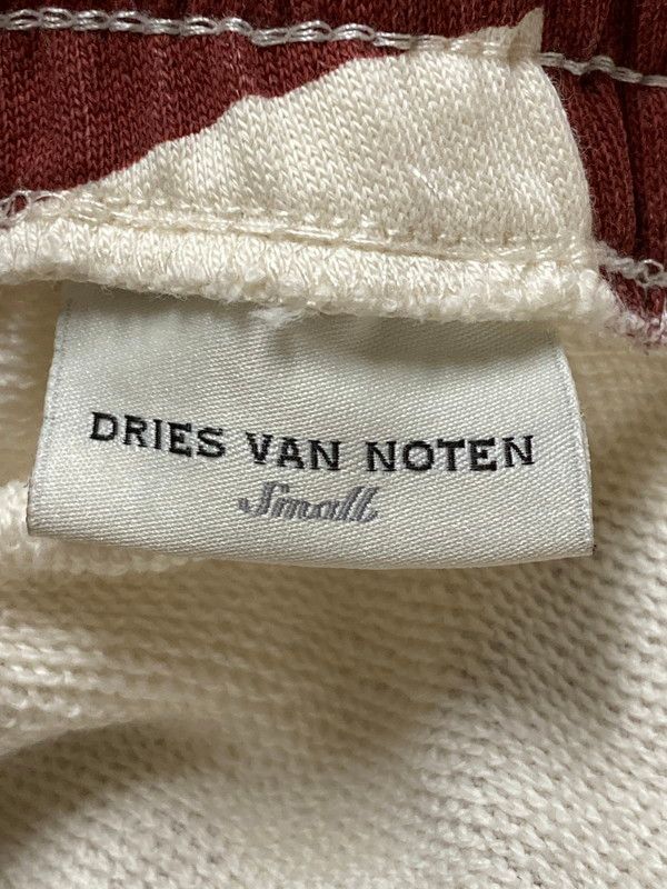 DRIES VAN NOTEN_ドリスヴァンノッテン21SS 刺繍半袖スウェット DRIES VAN NOTEN ドリスヴァンノッテン 半袖 スウェットシャツ