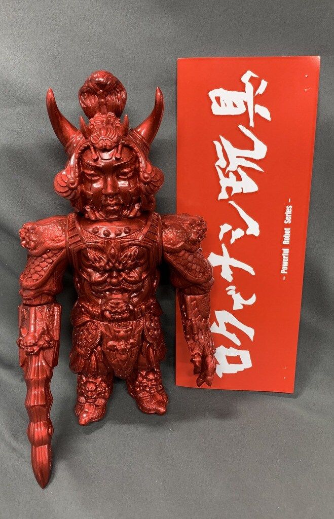 ロクでナシ玩具 POWERFUL ROBOT SERIES 護法戦神ロボ 未塗装|赤メタリック成型