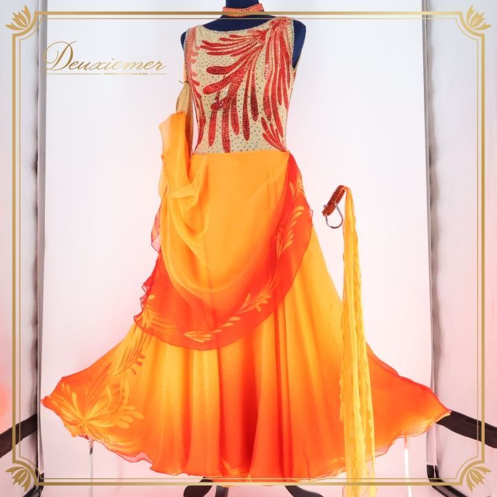 日本製 社交ダンス衣装】ブラック SORELI ラテン ドレス ワンピース