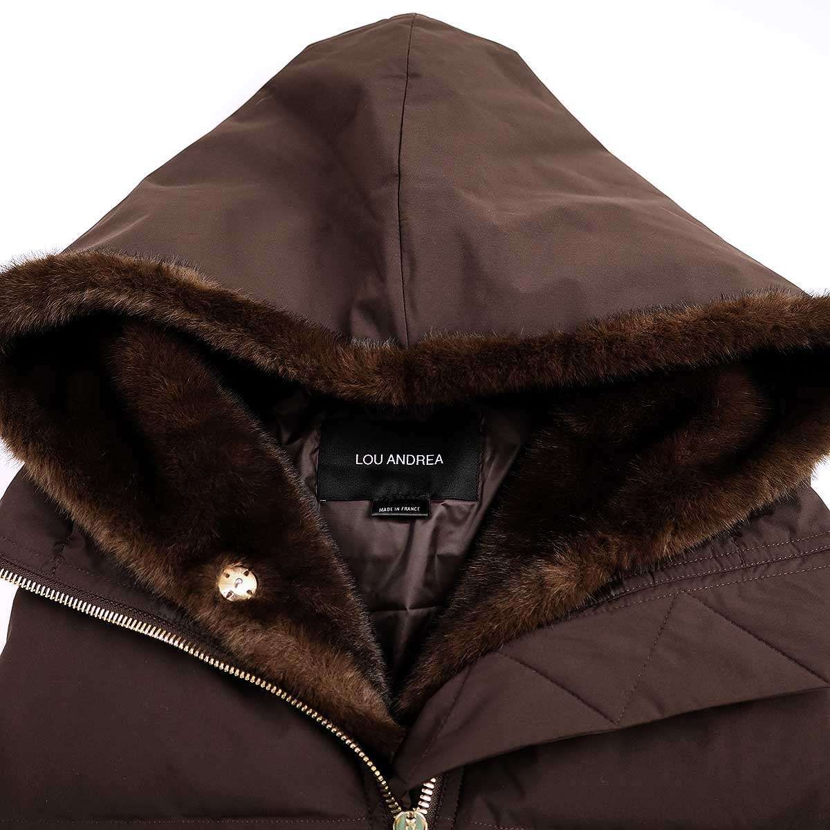 LOU ANDREA ルー アンドレア 24AW FAKE MINK VEST フェイクミンク