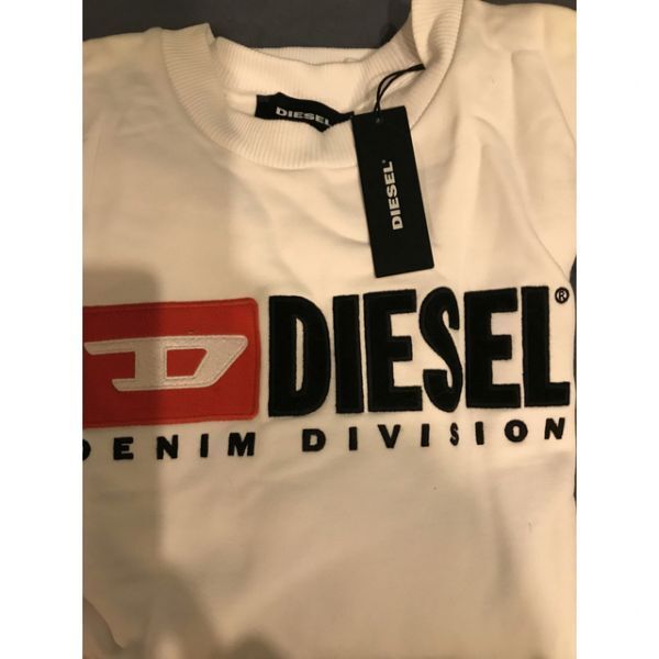 ディーゼルDIESEL スウェット L ヴィンテージロゴ クルーネック 