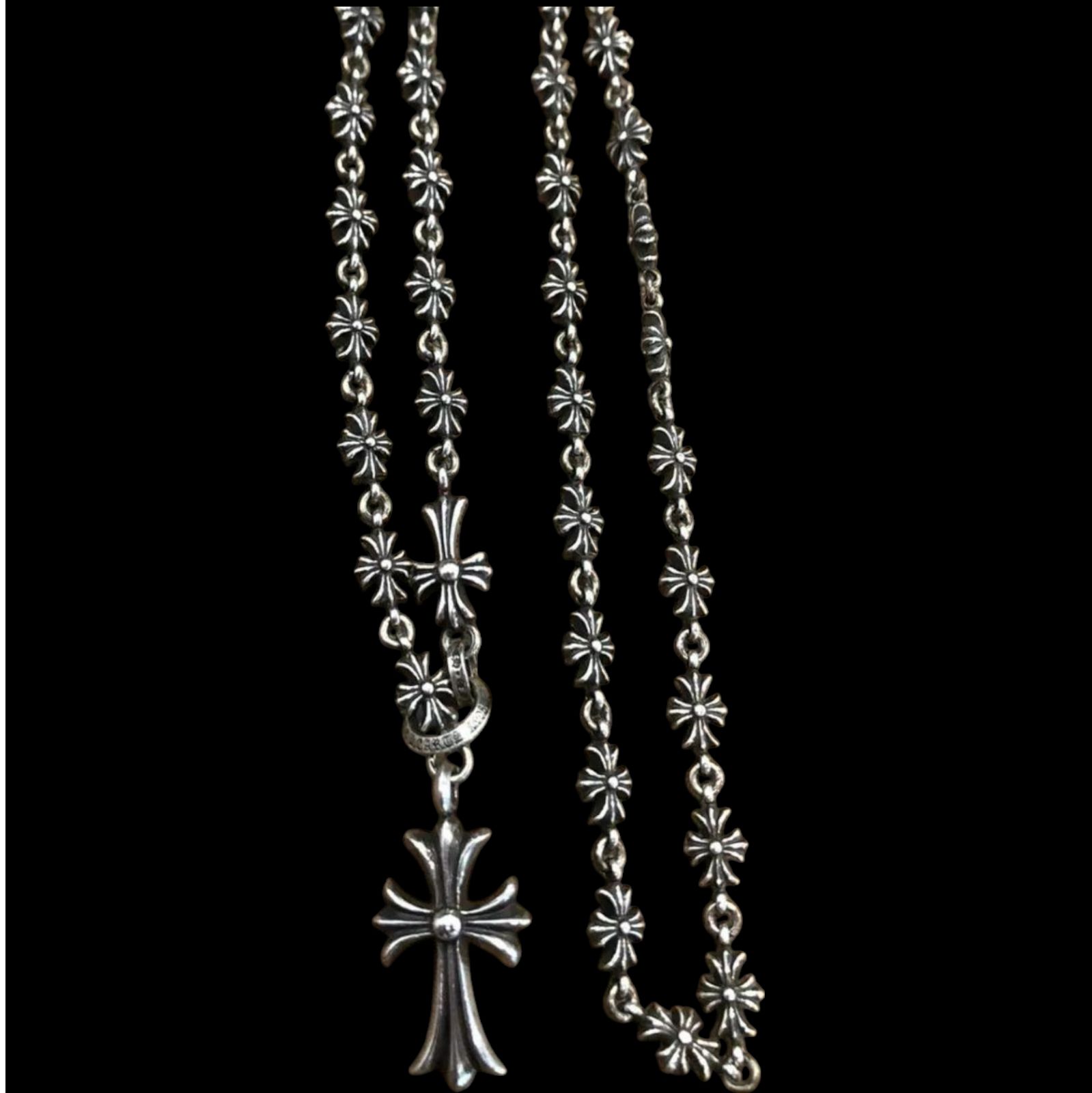 クロムハーツ Chrome Hearts ネックレス 925 男女兼用 - メルカリ