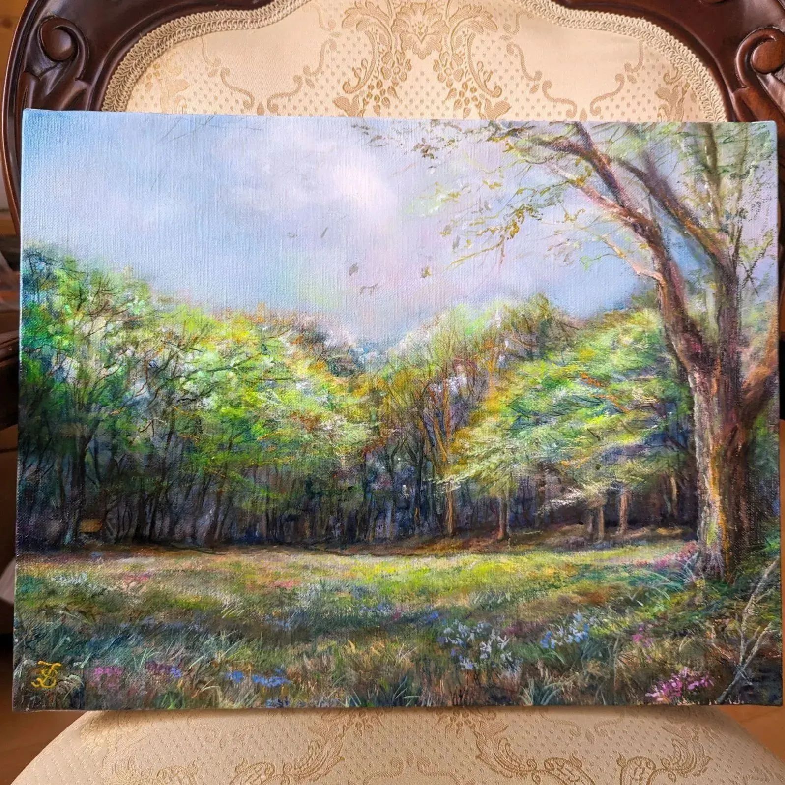 油絵【摸写】ブグロー「少女」国立西洋美術館所蔵　額なし painterTMK出品 Amazon.co.jp: 油絵摸写ブグロー少女国立西洋美術館所蔵 額なし