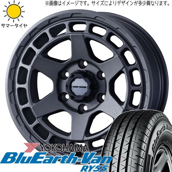 サクシード 155/80R14 ホイールセット | ヨコハマ ブルーアース RY55