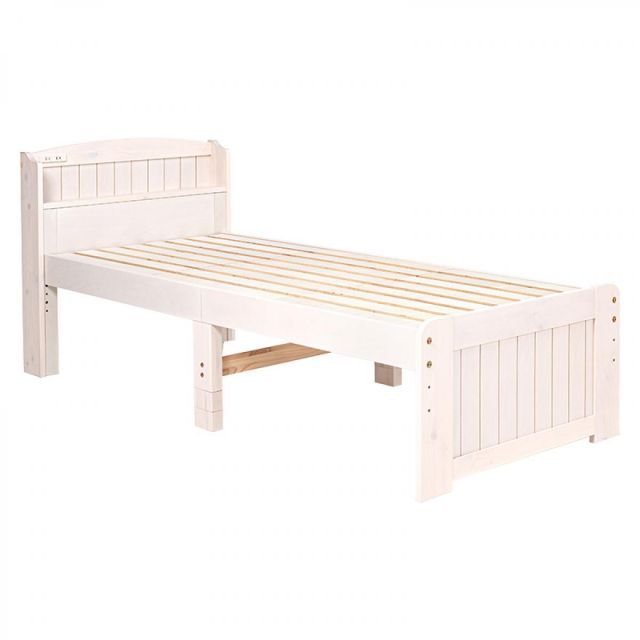 萩原 Hagihara MB-5915SSSWS セミシングルショートベッド 新生活 インテリア 家具おしゃれ