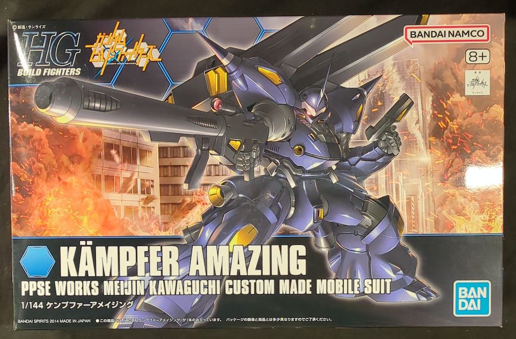 BANDAI SPIRITS HG BUILD FIGHTERS 1 144 バンダイナムコ版 ガンダムビルドファイターズ ケンプファーアメイジング 008