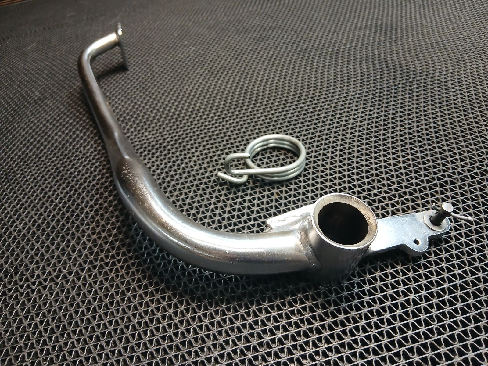 カワサキ W3 右ブレーキペダル 欠損無し 650-RS 昭和48年 実動車両 W2TT W1SS ダブサン マッハMACH W1SA 旧車絶版 Z 動画あり