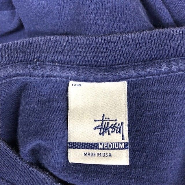 00年代 銀タグ STUSSY NYLTLA パッチ Tシャツ サイズM MADE IN