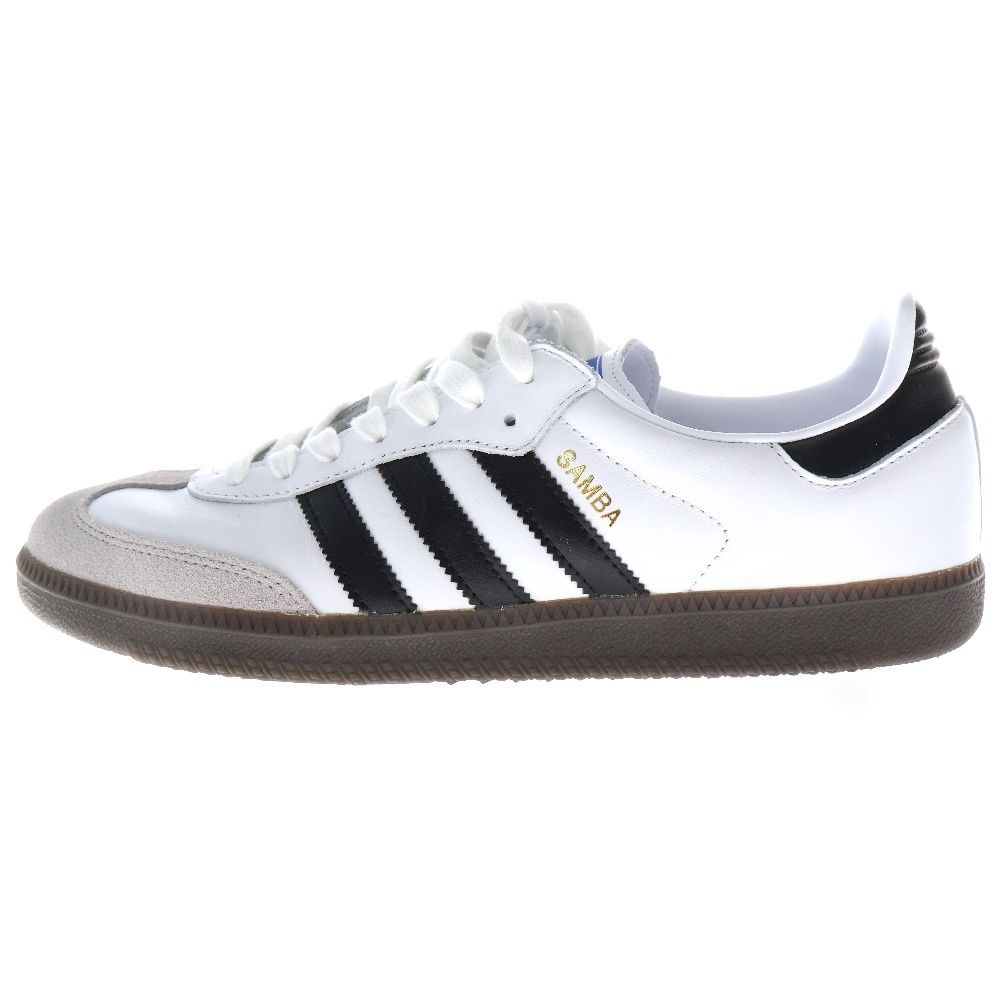 adidas (アディダス) SAMBA OG B75806 サンバ ローカットスニーカー ホワイト/ブラック US10.5/28.5cm
