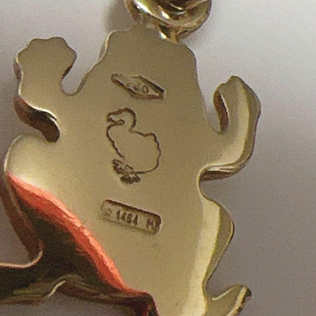 美品 Pomellato ポメラート ネックレス ドドカエル ゴールド 750YG  