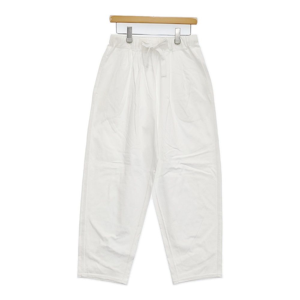221 VILLAGE 221ヴィレッジ JERSEY TROUSERS サイズ2 VCS-6 定価23100円 journal standard luxe パンツ 25SS ホワイト レディース 5-0902M♪