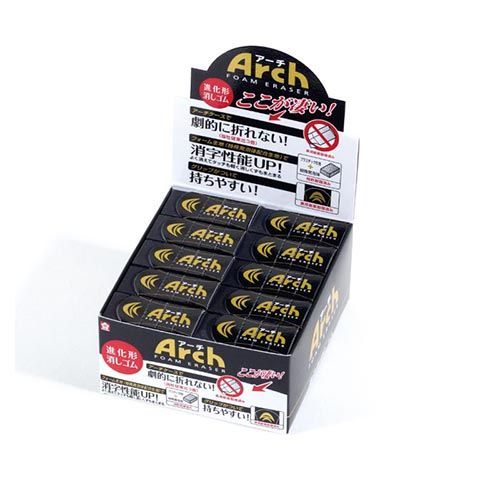 まとめ サクラクレパス 消しゴム アーチ消しゴム60ブラック ブラック RAF60 49 ×120セット