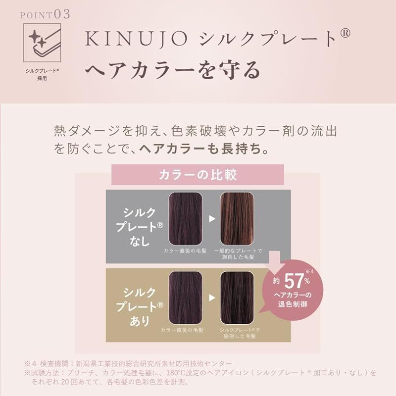 送料無料! KINUJO 2WAY IRON- キヌージョ ツーウェイアイロン カール＆ストレートヘアアイロン シルクプレートR 最高200℃ ホワイト 海外兼用 26Lx10Wcm 1 新商品が続々！