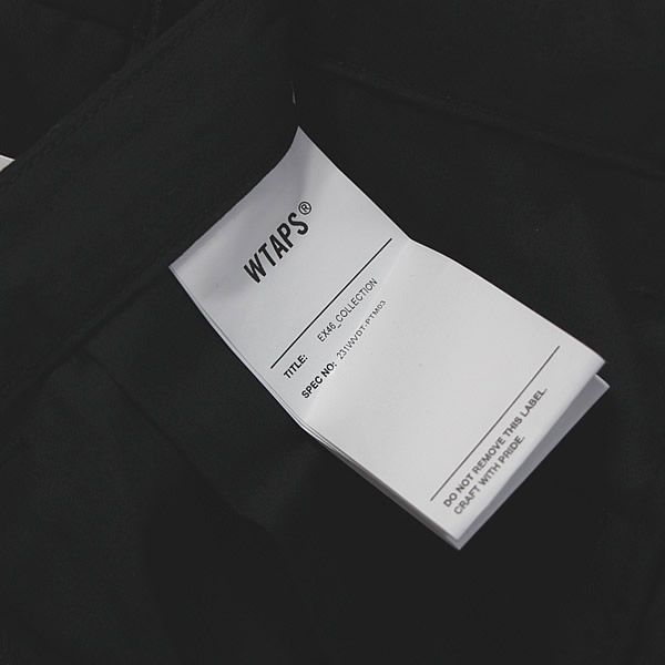 未使用 WTAPS カーゴパンツ 黒 size3 Lサイズ【61321】