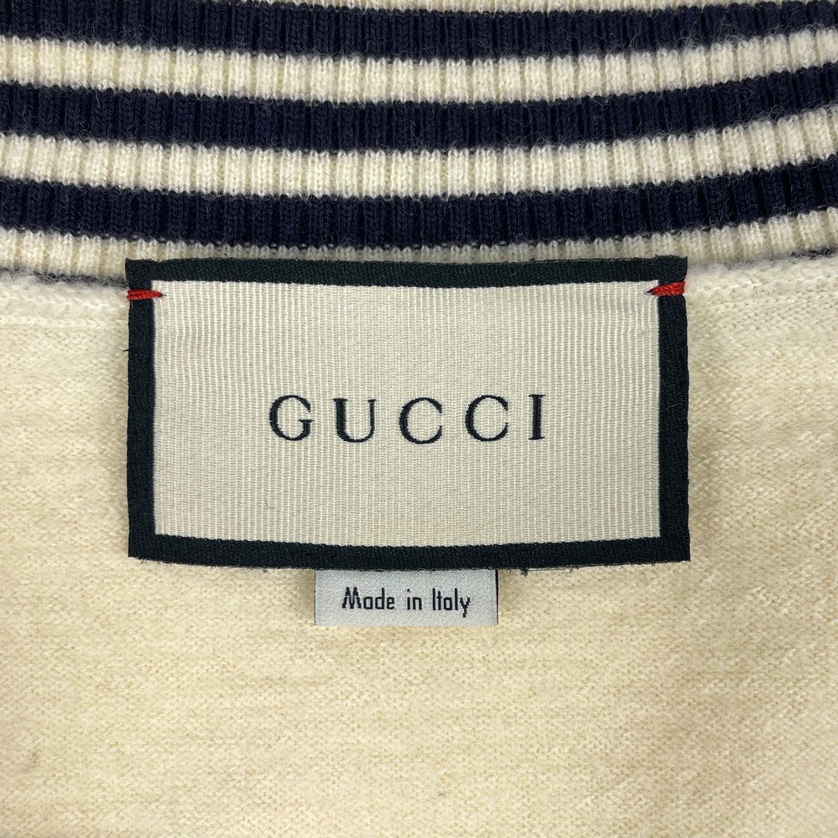 グッチ GUCCI アニマリエ Vネック セーター ニット ハチ BEE