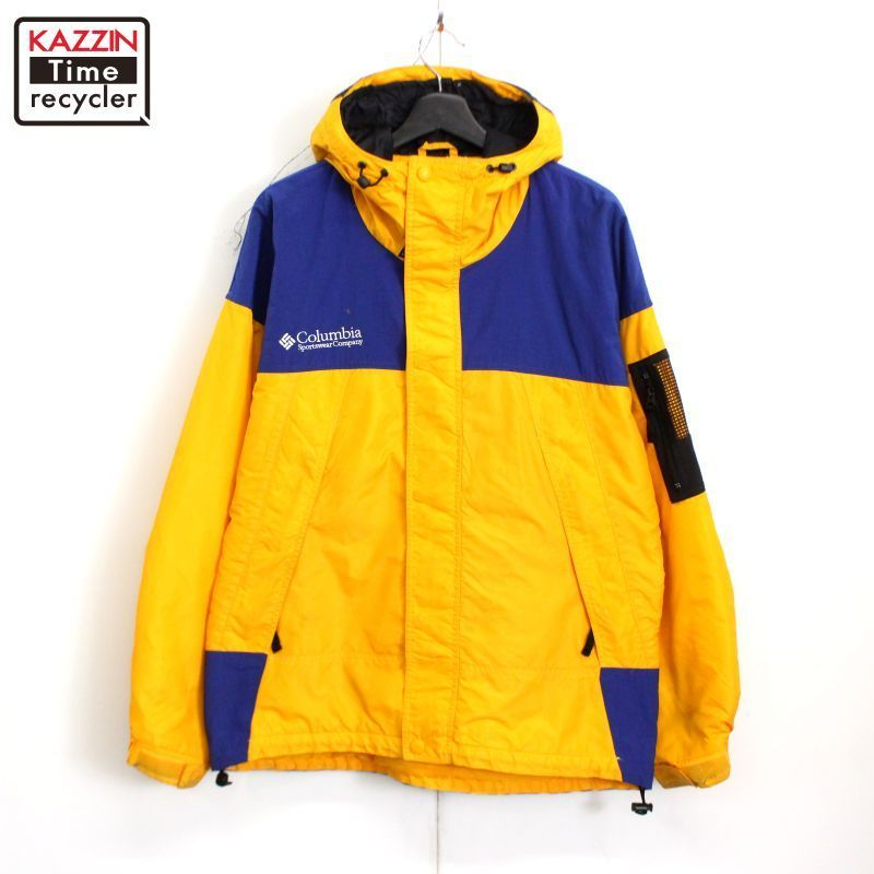 新しいスタイル 中綿 Columbia vintage 90s ナイロンジャケット メルカリ - 表記Mサイズ メンズ ジャケット・アウター