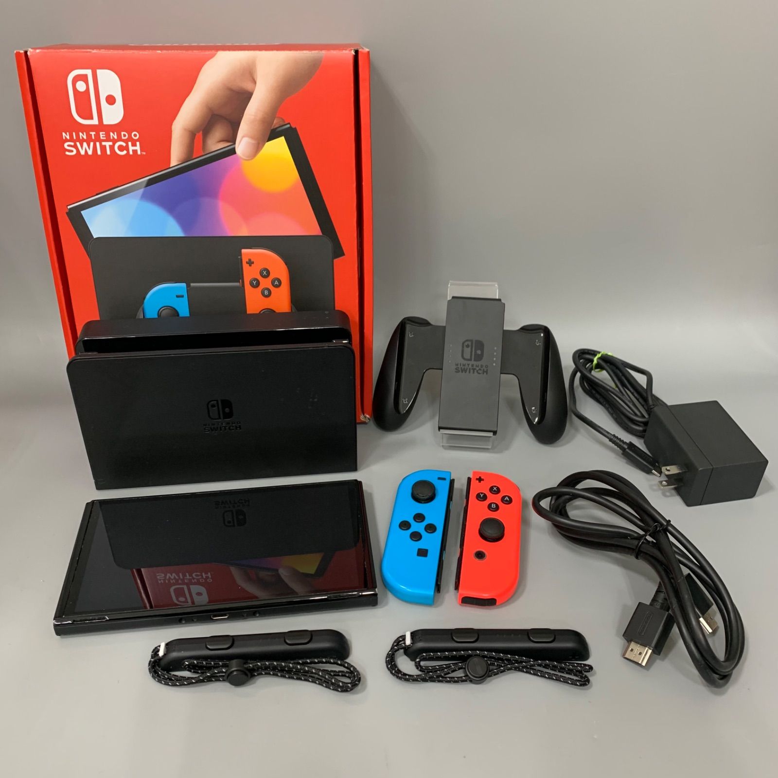 Nintendo Switch 有機elモデル ネオン本体 スマブラソフト付き Nintendo Switch 有機elモデル ネオン本体 スマブラソフト付き