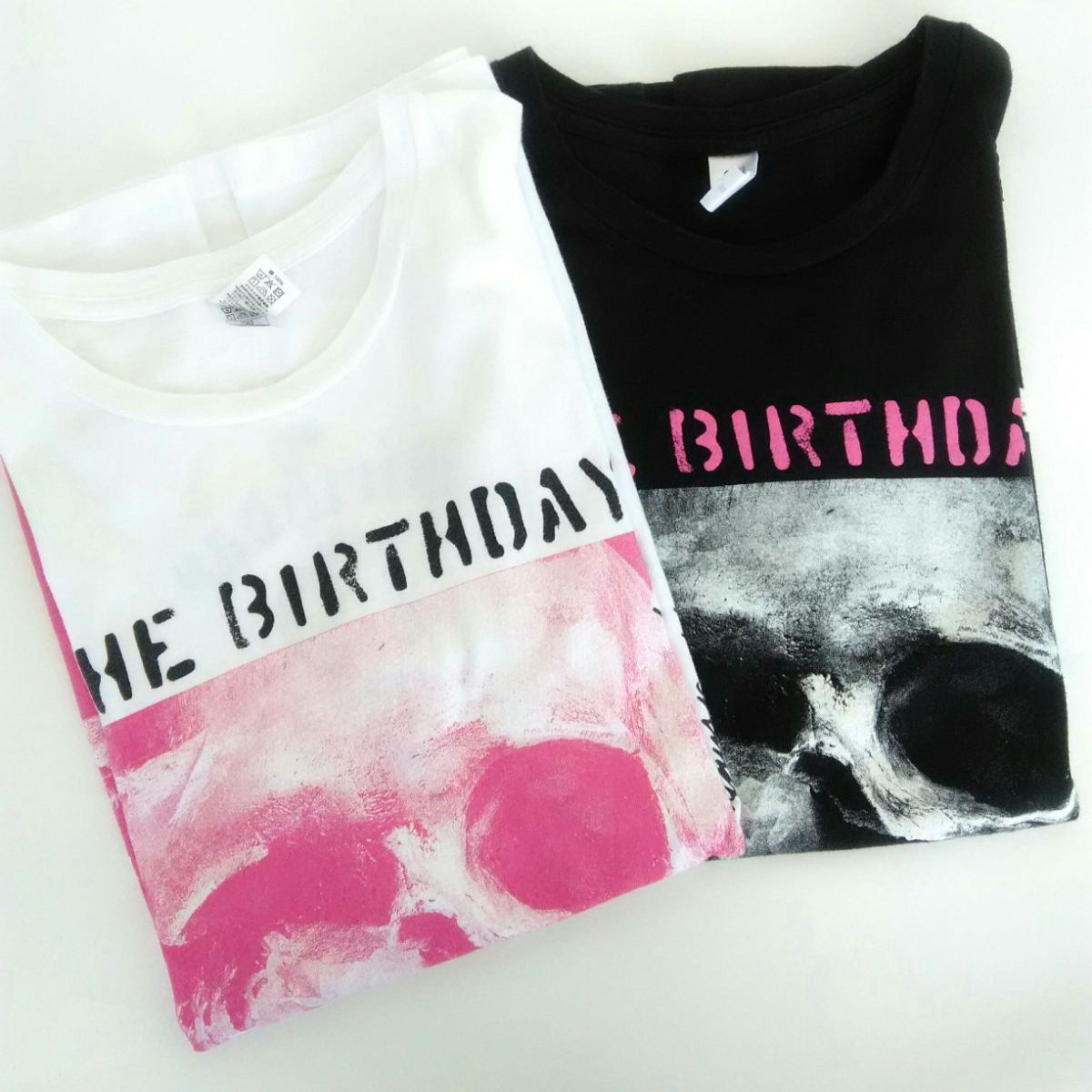 ☆専用☆　The Birthday　チバユウスケデザイン　Tシャツ2枚セット Amazon | The Birthday（ザ・バースディ）×RUDE GALLERY（ルード