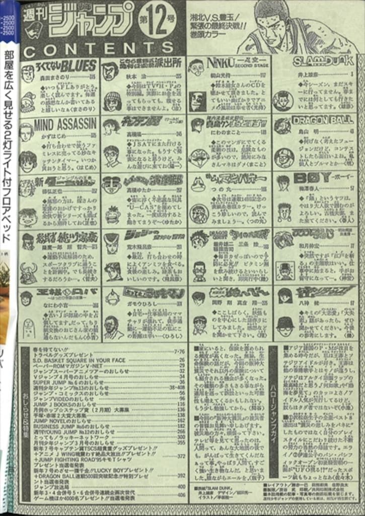 集英社 1995年(平成7年)の漫画雑誌 週刊少年ジャンプ 1995年(平成7