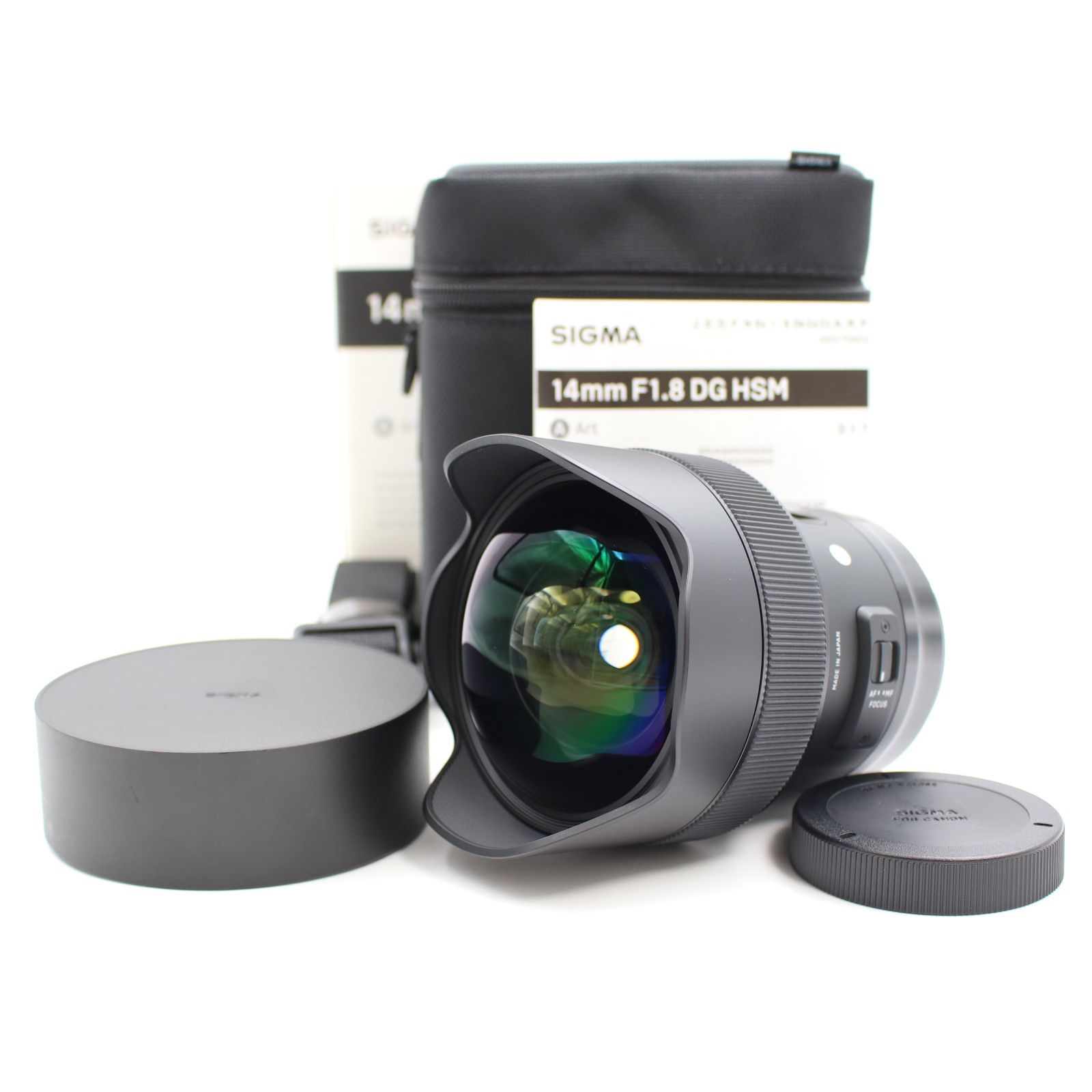 上品 SIGMA Art 14mm F1.8 DG HSM Canon EFマウント 単焦点レンズ シグマ