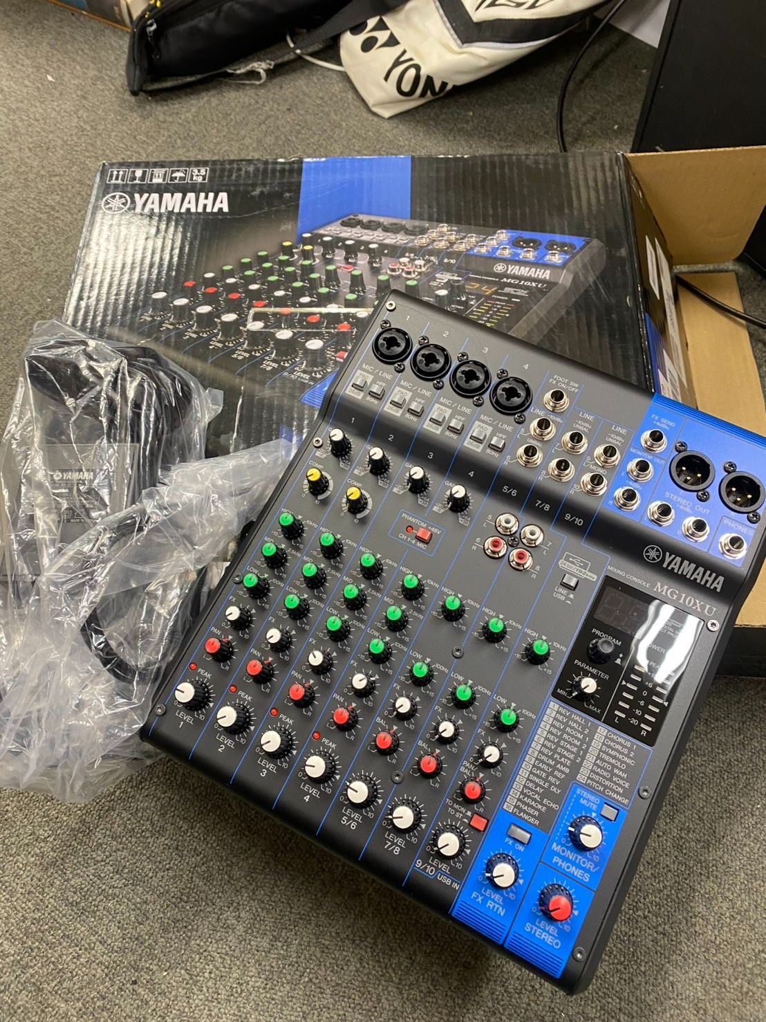 極美品 YAMAHA MG10XU 10ch ミキシングコンソール アナログ