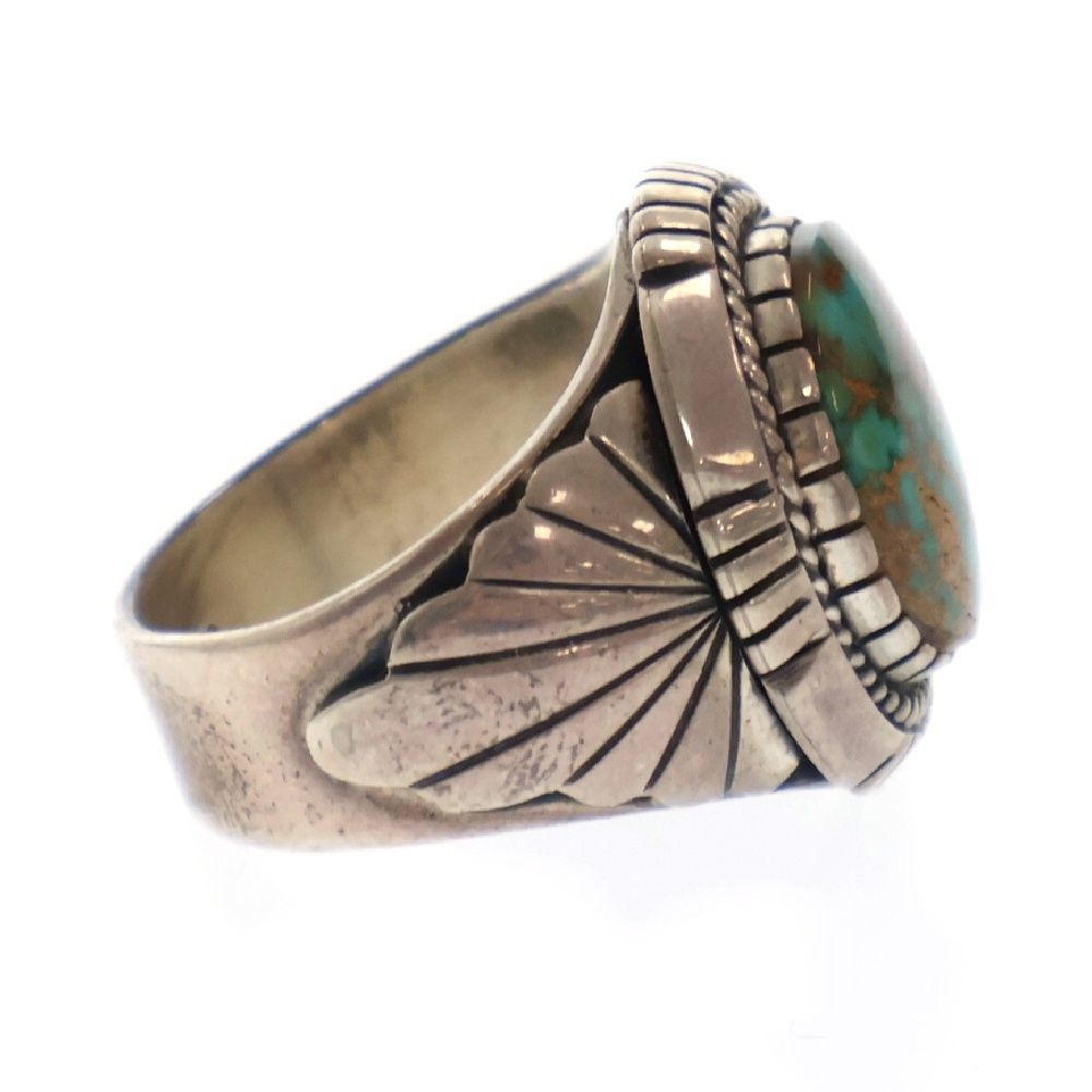 A−YANです　デルバートバンデバー　ナンバーエイト　リング　ナバホ INDIANJEWELRY (インディアンジュエリー) ナバホ族 DELBERT