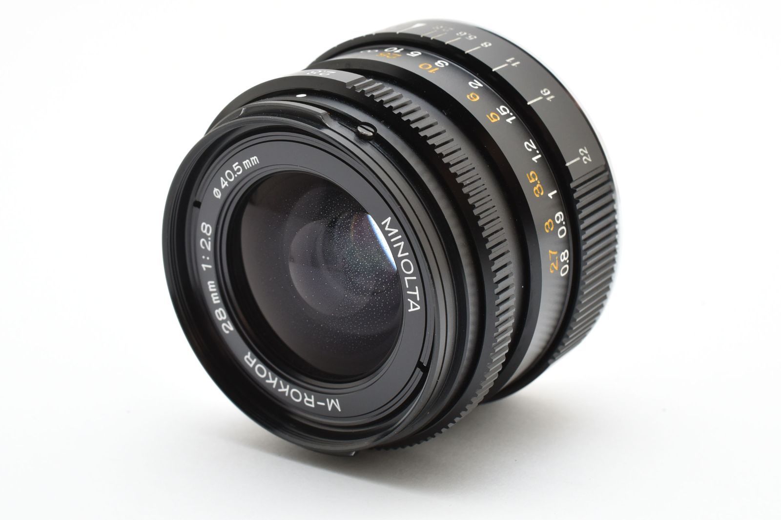 MINOLTA M-ROKKOR 28mm F2.8 Leica ライカMマウント ミノルタ Mロッコール