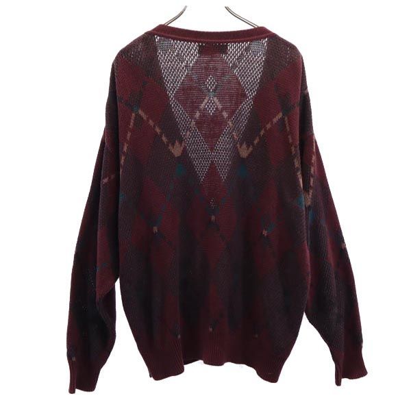 60's Jantzen ジャンセン アーガイルセーター M ジャンセン 90s