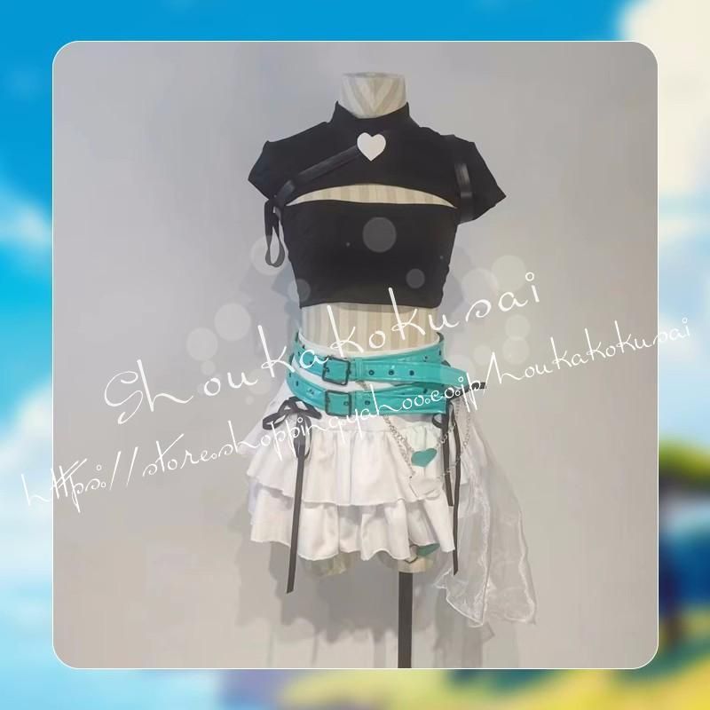 ぶいすぽっ！　白波らむね　コスプレ　衣装 ぶいすぽっ VSPO VTuber 白波らむね しらなみ コスプレ衣装 日常