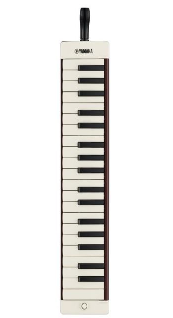 ヤマハ YAMAHA 大人のピアニカ 37鍵 ブラウン P-37EBR2 演奏用パイプ ロング ショート ショルダーストラップ ソフトケース付き