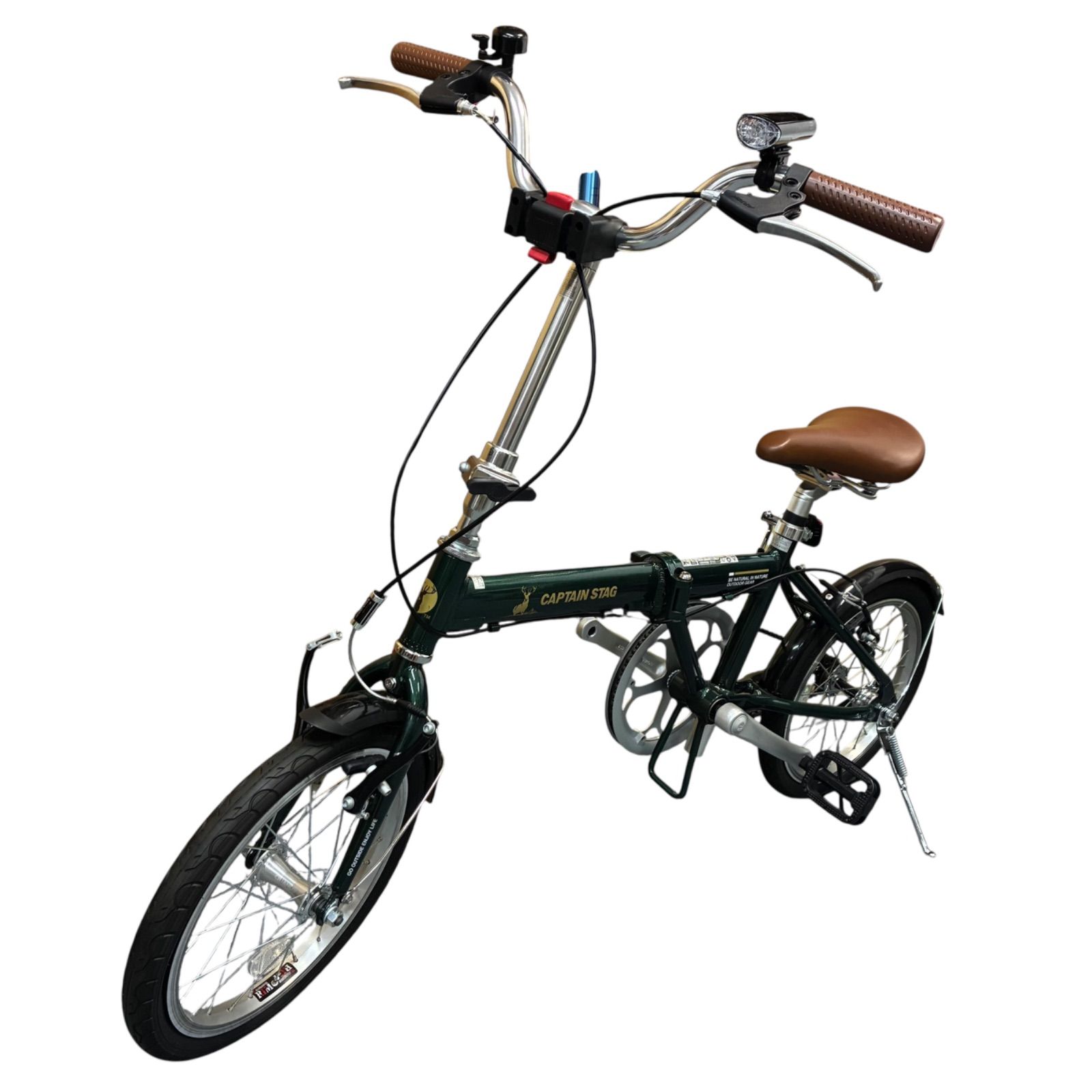 キャプテンスタッグ　折りたたみ自転車　16インチ　新品未使用 新品未使用 キャプテンスタッグ 折りたたみ自転車 16インチ