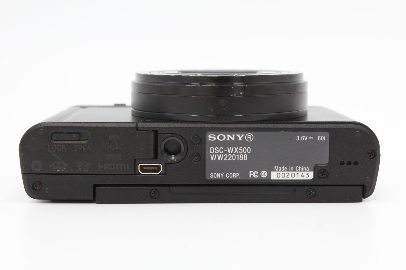 並品】SONY ソニー デジタルカメラ DSC-WX500 光学30倍ズーム 1820万画素 ブラック Cyber-shot DSC-WX500 BC  #LE2024549 - メルカリ