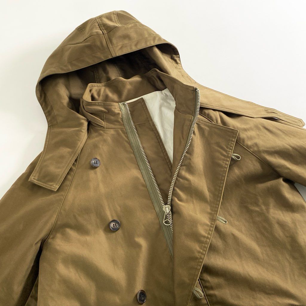 33g13 SOUMO ソウモ FIELD COAT フィールドジャケット フィールドコート 日本製 10C-SC-002 03 カーキ コットン -  メルカリ