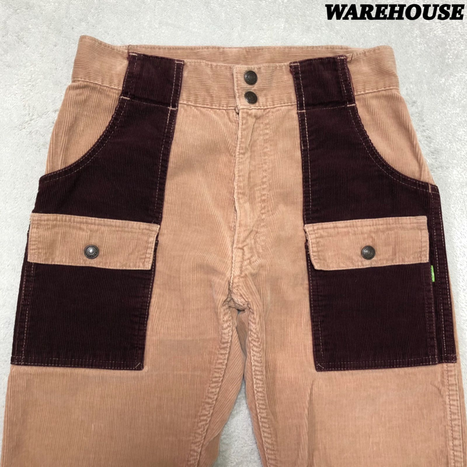 WAREHOUSE ブッシュパンツ ベイカーパンツ ワークパンツ コーデュロイ 