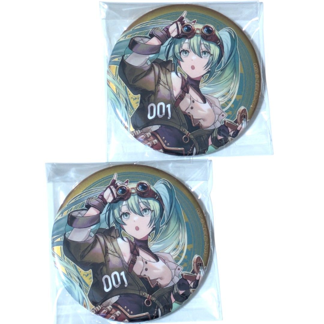 39culture 2024 初音ミク 缶バッジ 送料無料 24時間以内発送 未使用 初音ミク 10点セット FES