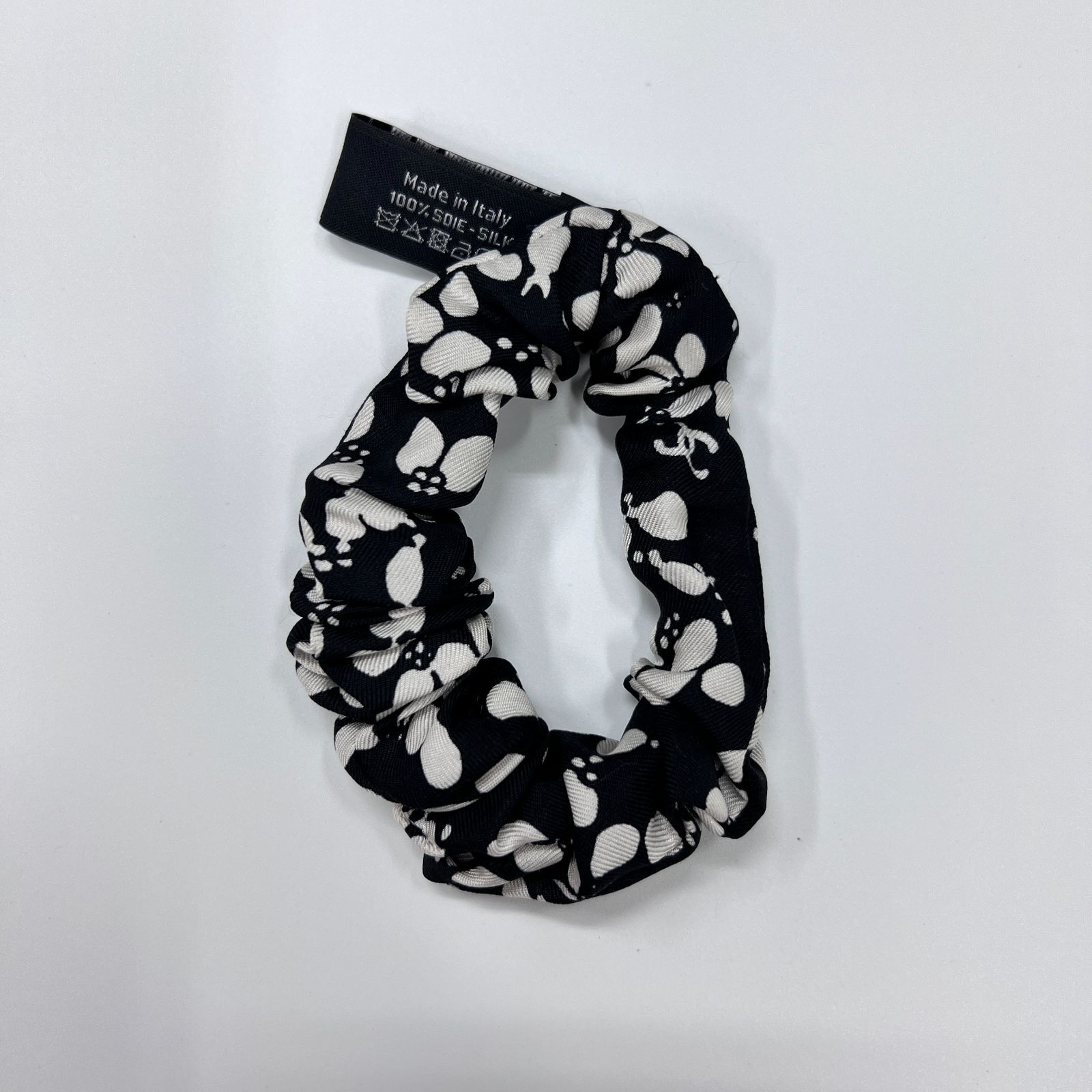 中古】CHANEL シャネル ココマーク シュシュ スカーフ 2点セット