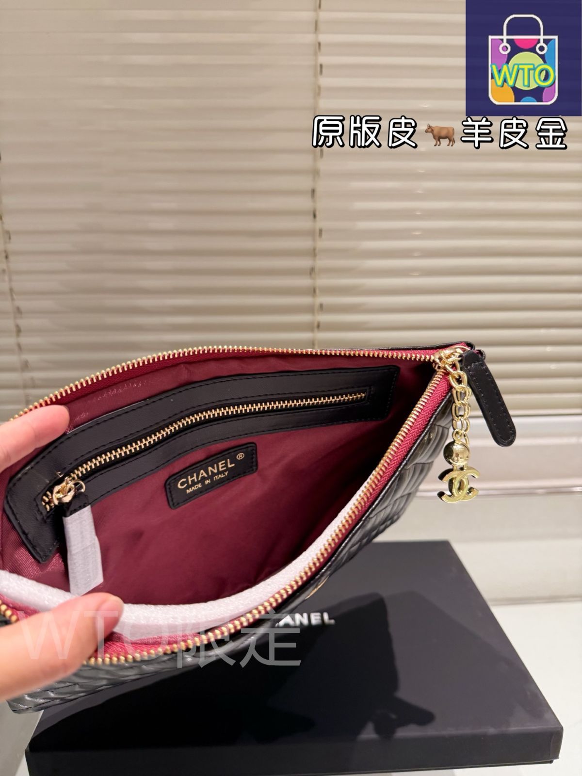 今日特価】Chanel シャネル ハンドバッグ 高級感溢れる頭層羊皮