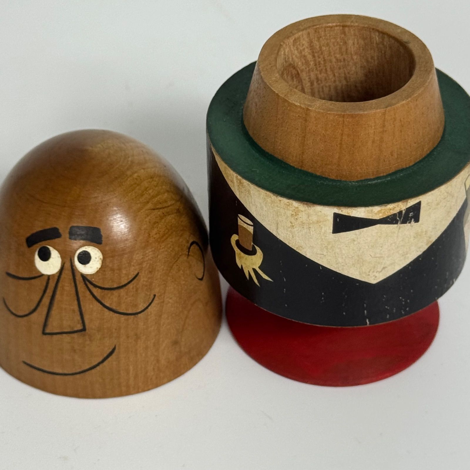 プレミア 昭和レトロ サントリー トリスウイスキー アンクルトリス 木製 爪楊枝入れ ヴィンテージ プレミア 酒販店配布品 WWW_IBETON_RU