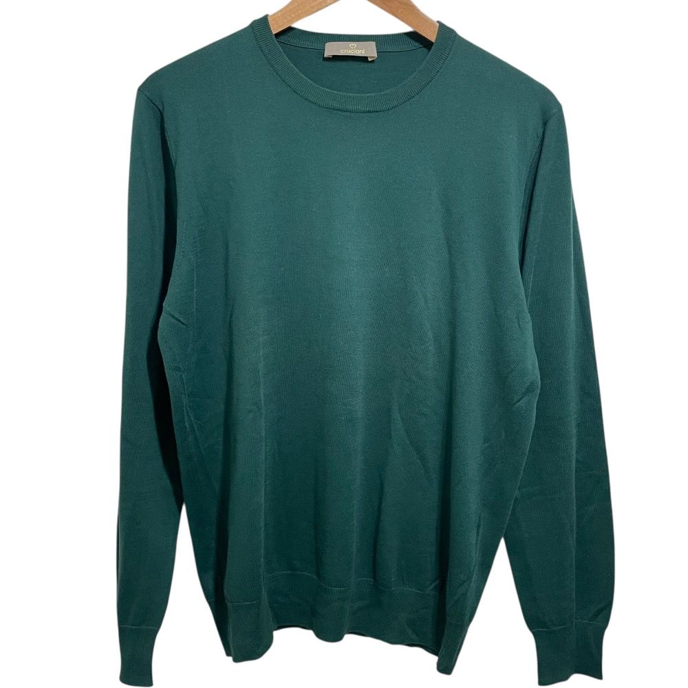 美品 クリーニング済み Cruciani クルチアーニ シルク×カシミヤ 