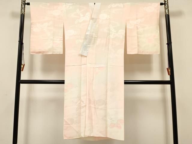 ちりめんアンティーク襦袢 m*n様 2000円売切り アンティーク長襦袢 古典柄 ちりめん 正絹