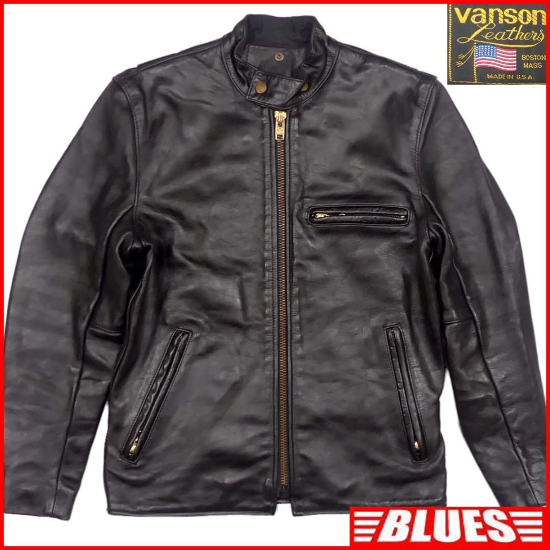 USA製 VANSON バンソン S ライダース シングル 36 HH9667 - メルカリ
