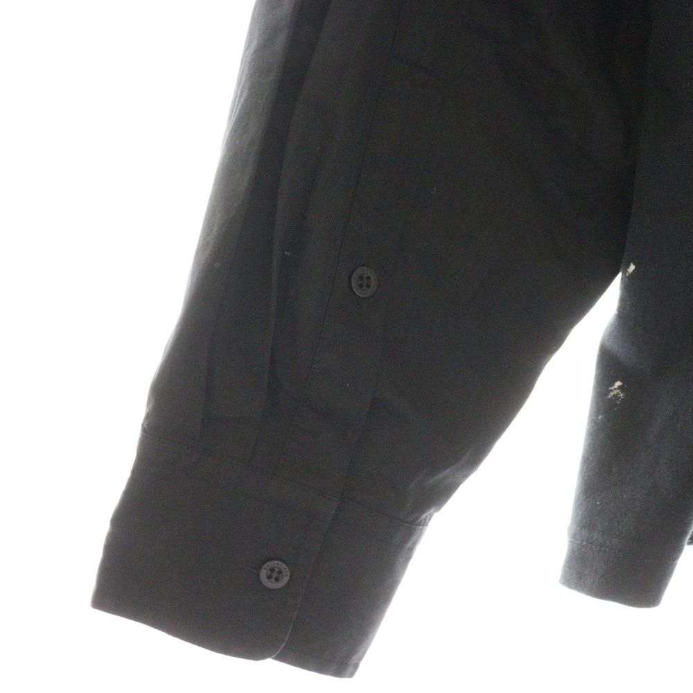 BALENCIAGA 22AW メタルロゴ シャツレイヤード カットソー