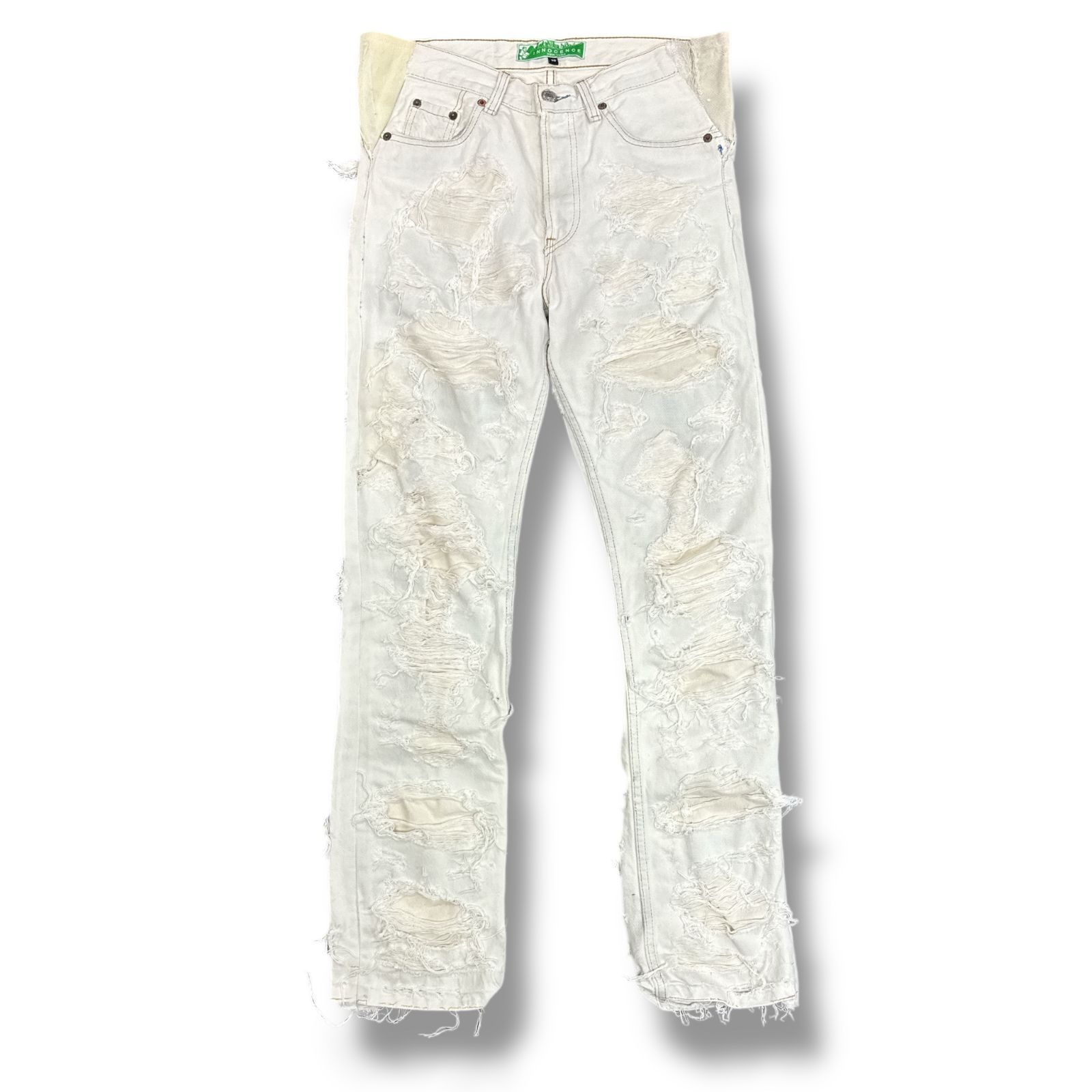 INNOCENCE NYC Destroy Denim Pants デストロイデニムパンツ ダメージ 