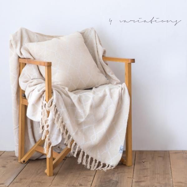 【新品・5営業日で発送】POSH LIVING(ポッシュリビング) MUKT マルチカバー モザイク インディゴ 53312 (1446063)