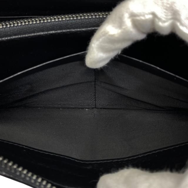 土屋鞄　レザー長財布　ブラック コンパクトロングウォレット (ヴィンテージワックスレザー) – 長財布