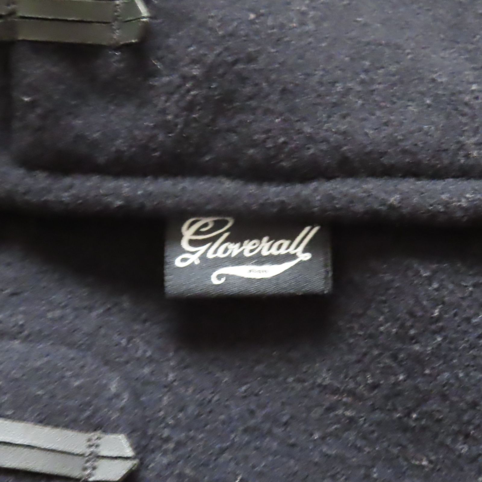 美品 Gloverall グローバーオール ダッフルコート ネイビー 濃紺 