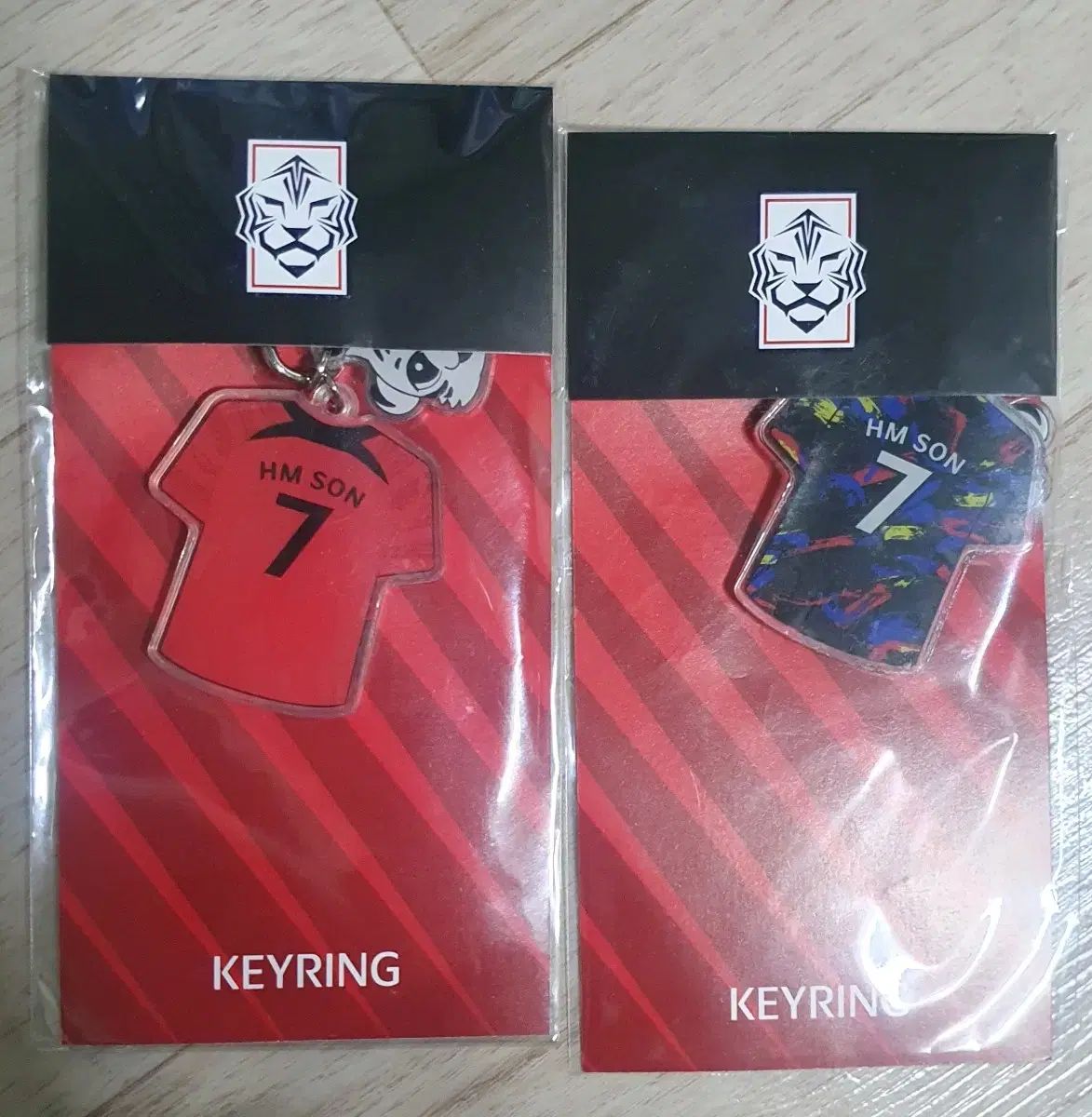 KFA 公式 韓国国家代表 孫 興慜（ソン・フンミン） キーホルダー グッズ 2 犬 まとめ売り