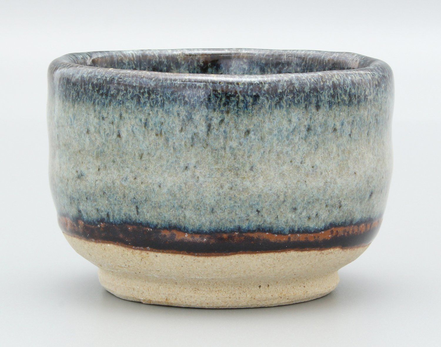 迅速発送】美濃焼 ぐい呑 約60ml 鼠流し 日本製 133-62074