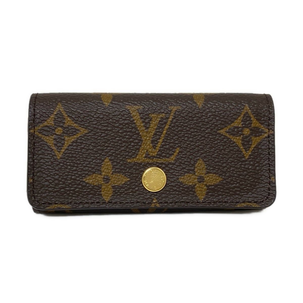LOUIS VUITTON ルイヴィトン キーケース モノグラム ミュルティクレ4 M69517 マロン