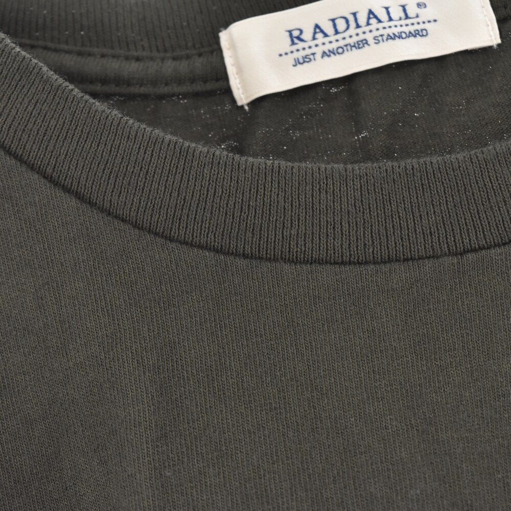 RADIALL (ラディアル) 20SS FLAMES CREW NECK POCKET T-SHIRT S
